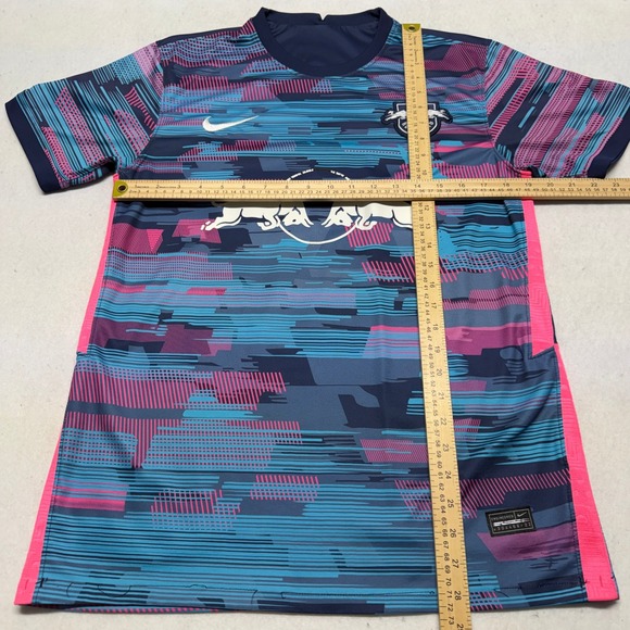 Nike RB Leipzig Soccer Football Jersey 21/22 Third Kit Red Bull Germany Mens L - Picture 8 of 16